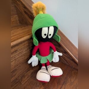 Marvin The Martian Looney Tunes Plush by Ganz 16" 90s Vintage